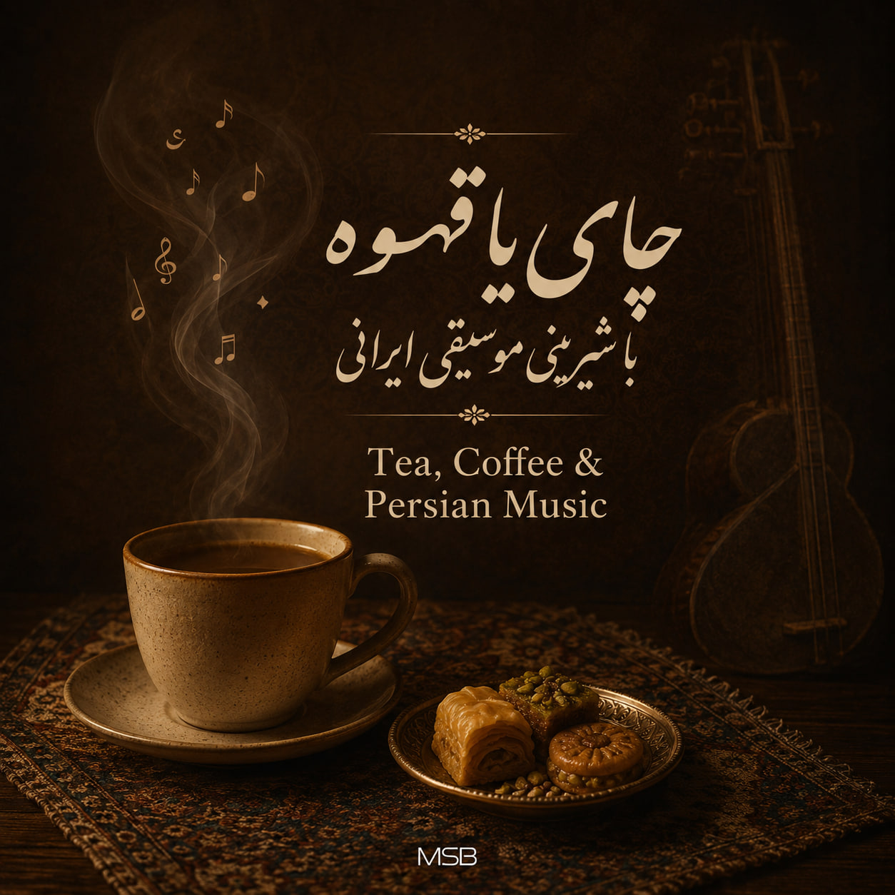 چای یا قهوه با موسیقی فارسی